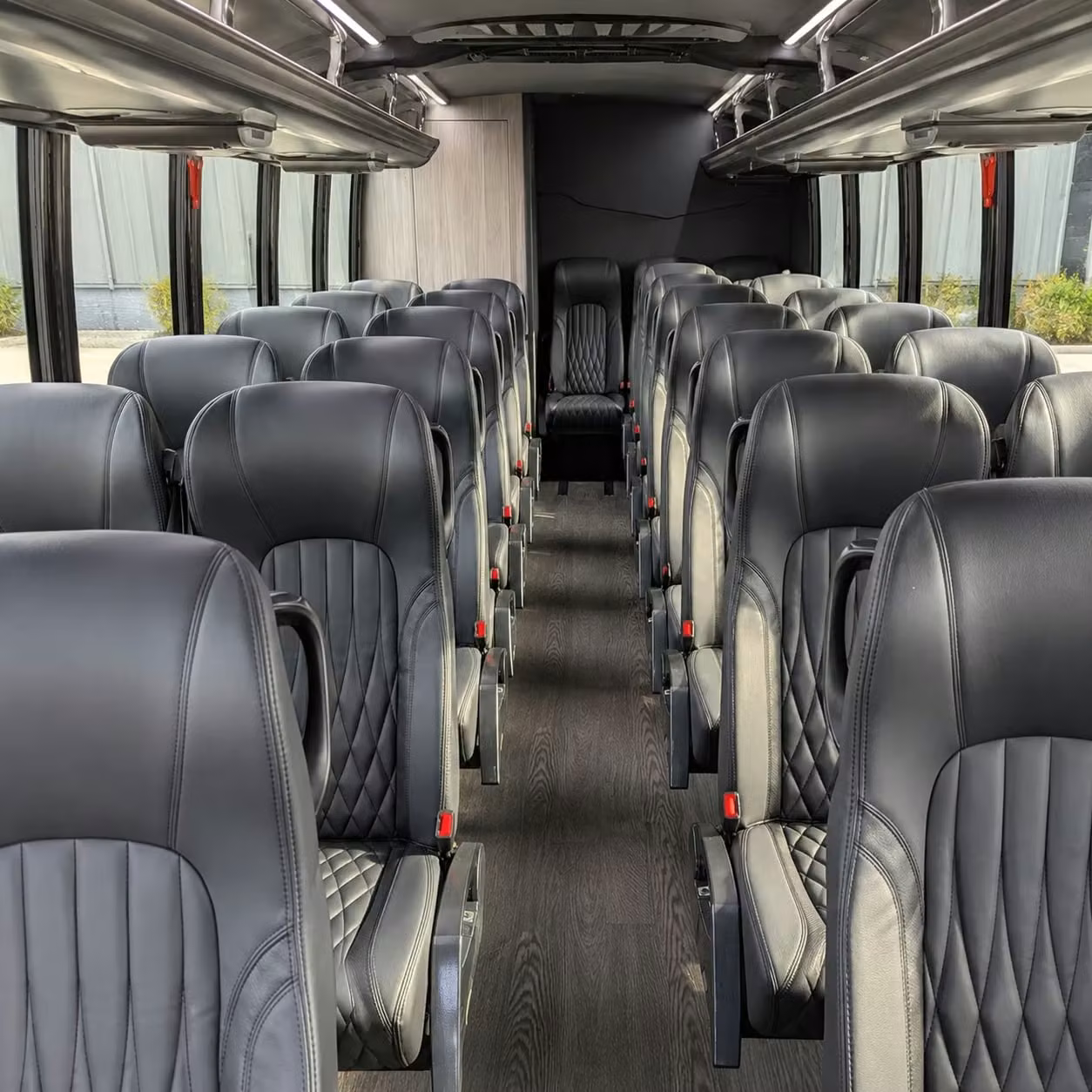 30 passenger minibus interior